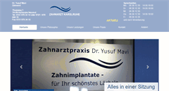 Desktop Screenshot of dr-mavi.de