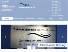 Tablet Screenshot of dr-mavi.de